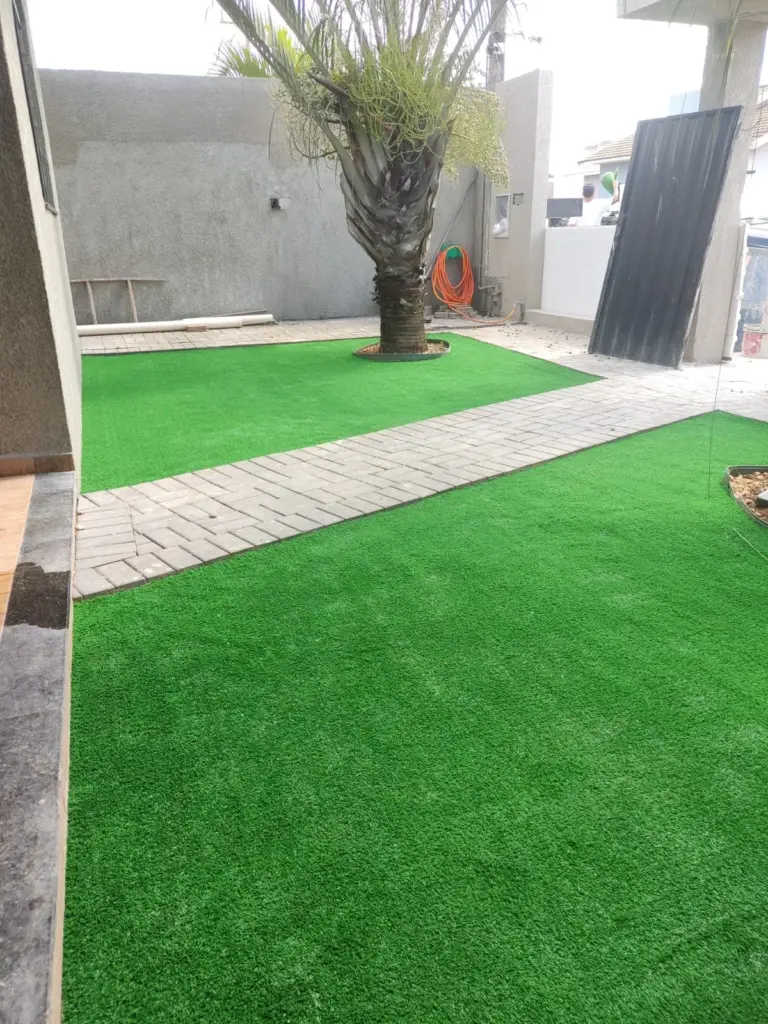 grama artificial para jardim